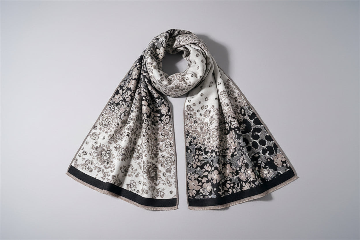 New fashion personality women’s imitation cashmere scarf soft warm winter shawl